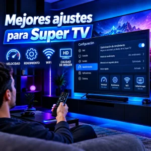 Mejores ajustes para el rendimiento de Super TV